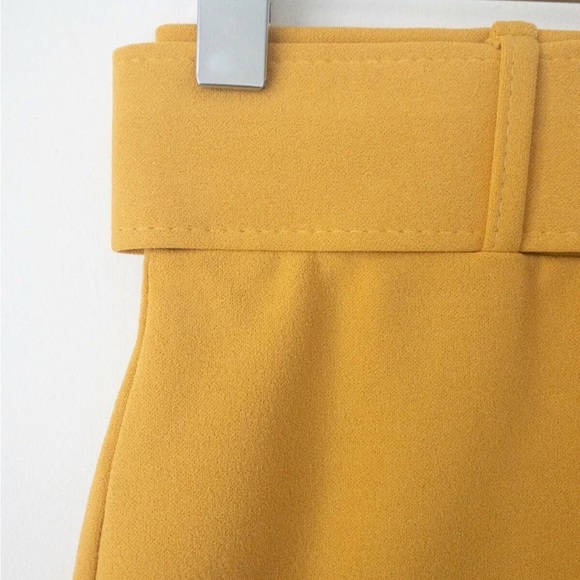 Girls New Look 915 Generation A-Line Belted Skirt Yellow Age 9 years & 14 - 15 Y - Picture 2 of 4